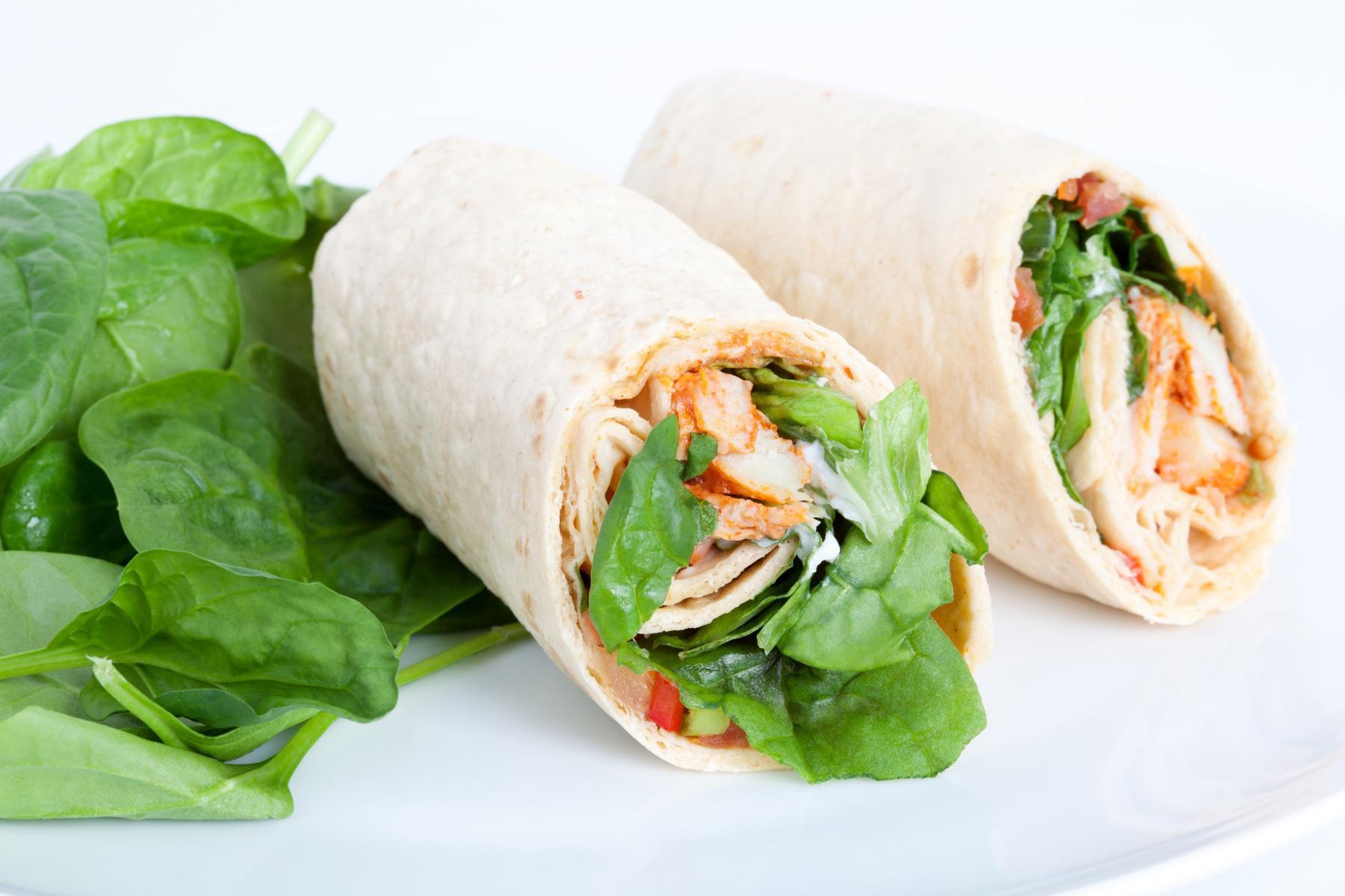 Smoked Chicken Wrap with Curry Spiced Mayo | Read & Be Well | Canyon Ranch