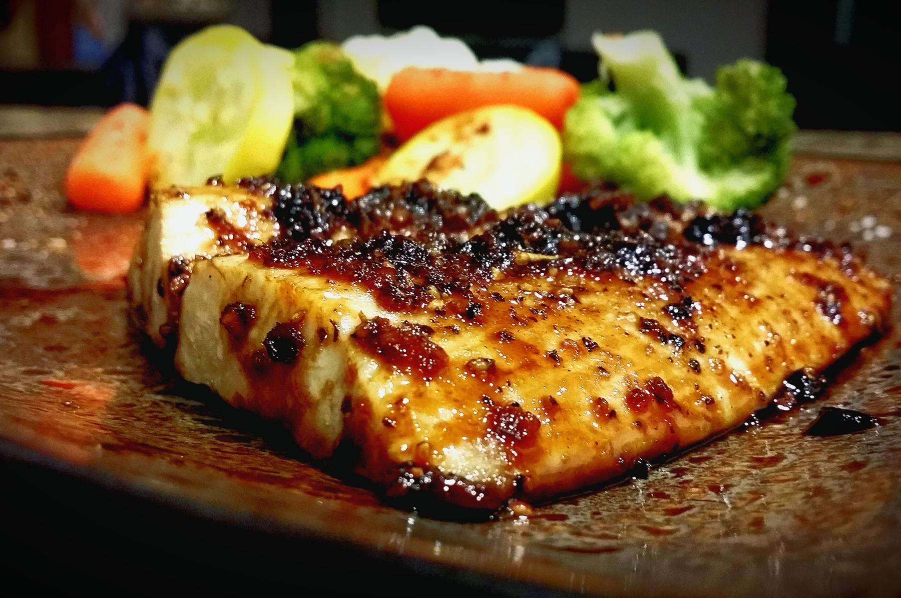 WasabiCrusted Mahi Mahi with Ponzu Sauce Read & Be Well Canyon Ranch