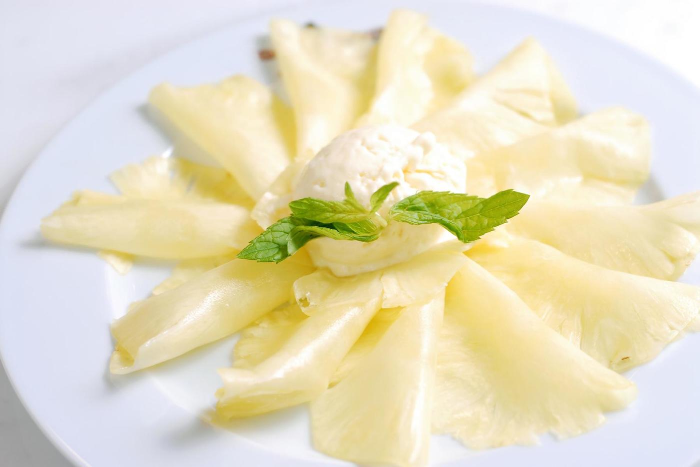 Pineapple Carpaccio Read & Be Well Canyon Ranch