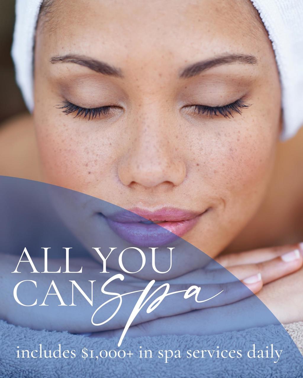 Ultimate Spa Getaway Unlimited Spa Services Special Offer