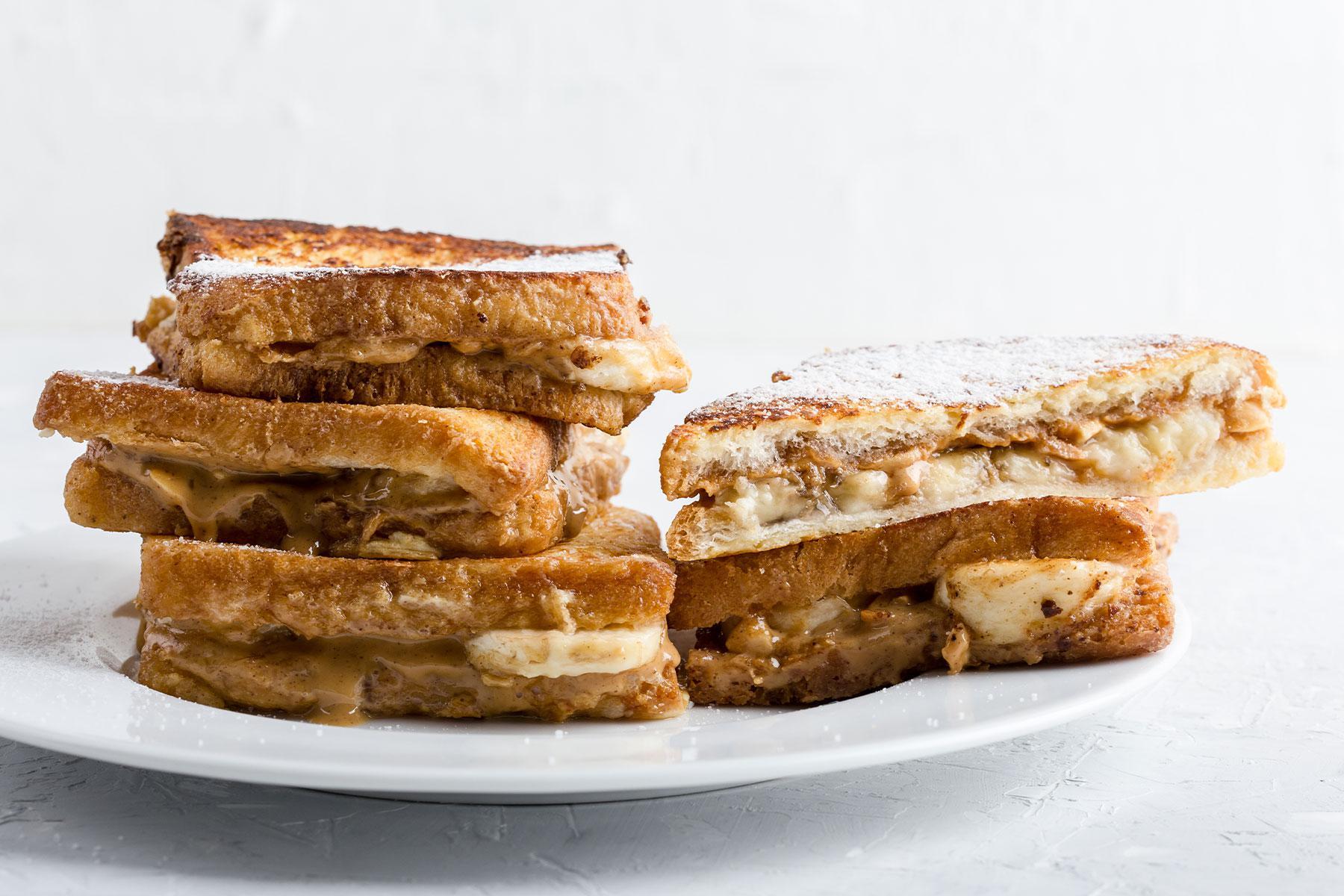 Grilled Peanut Butter Banana Sandwich Read & Be Well Canyon Ranch