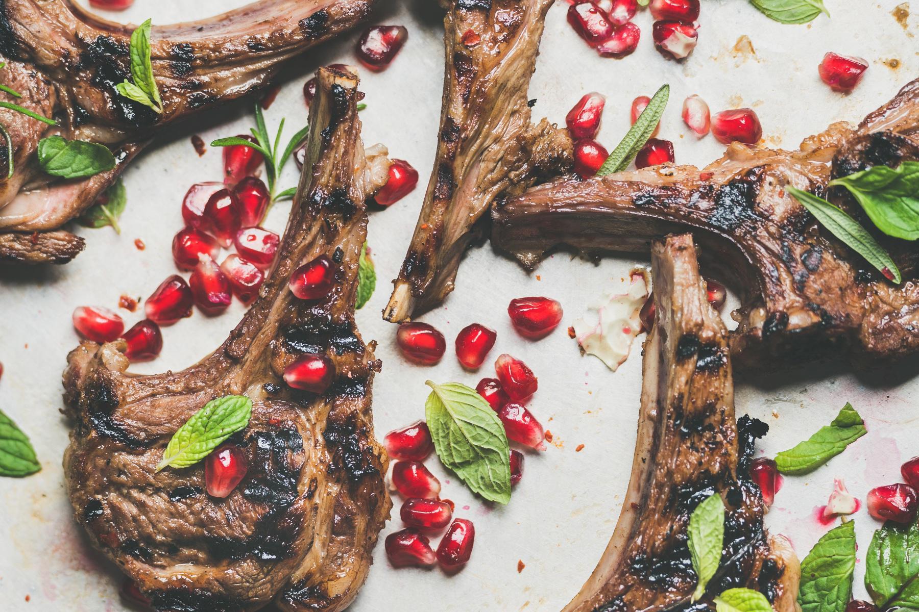 Lamb Chops with Pomegranate Molasses Read & Be Well Canyon Ranch