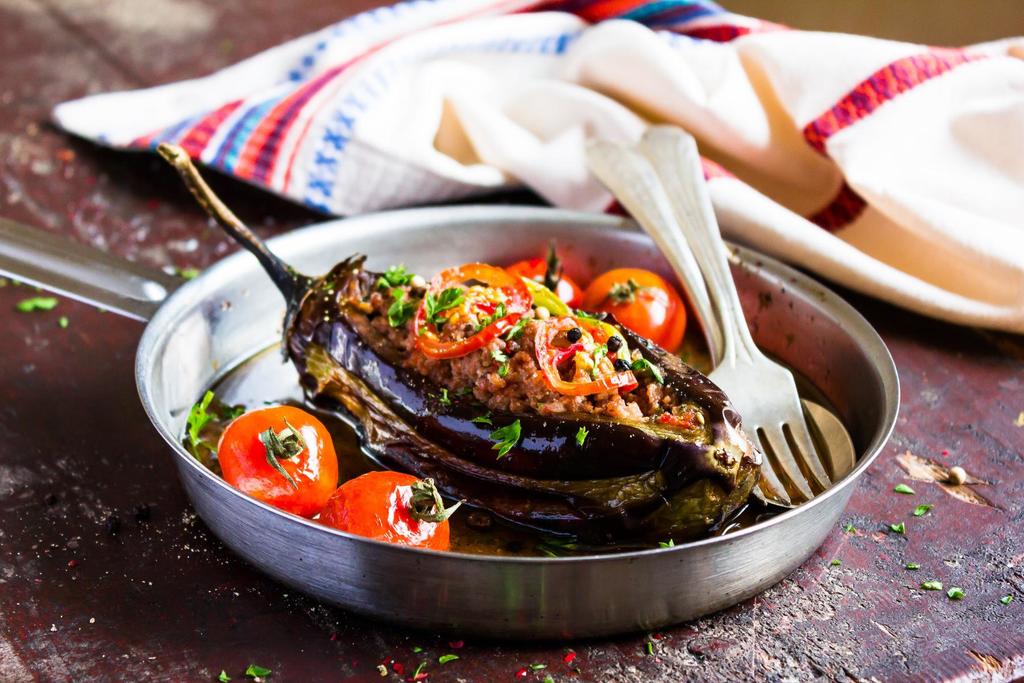 Stuffed Eggplant with Plum Tomato Sauce Read & Be Well Canyon Ranch