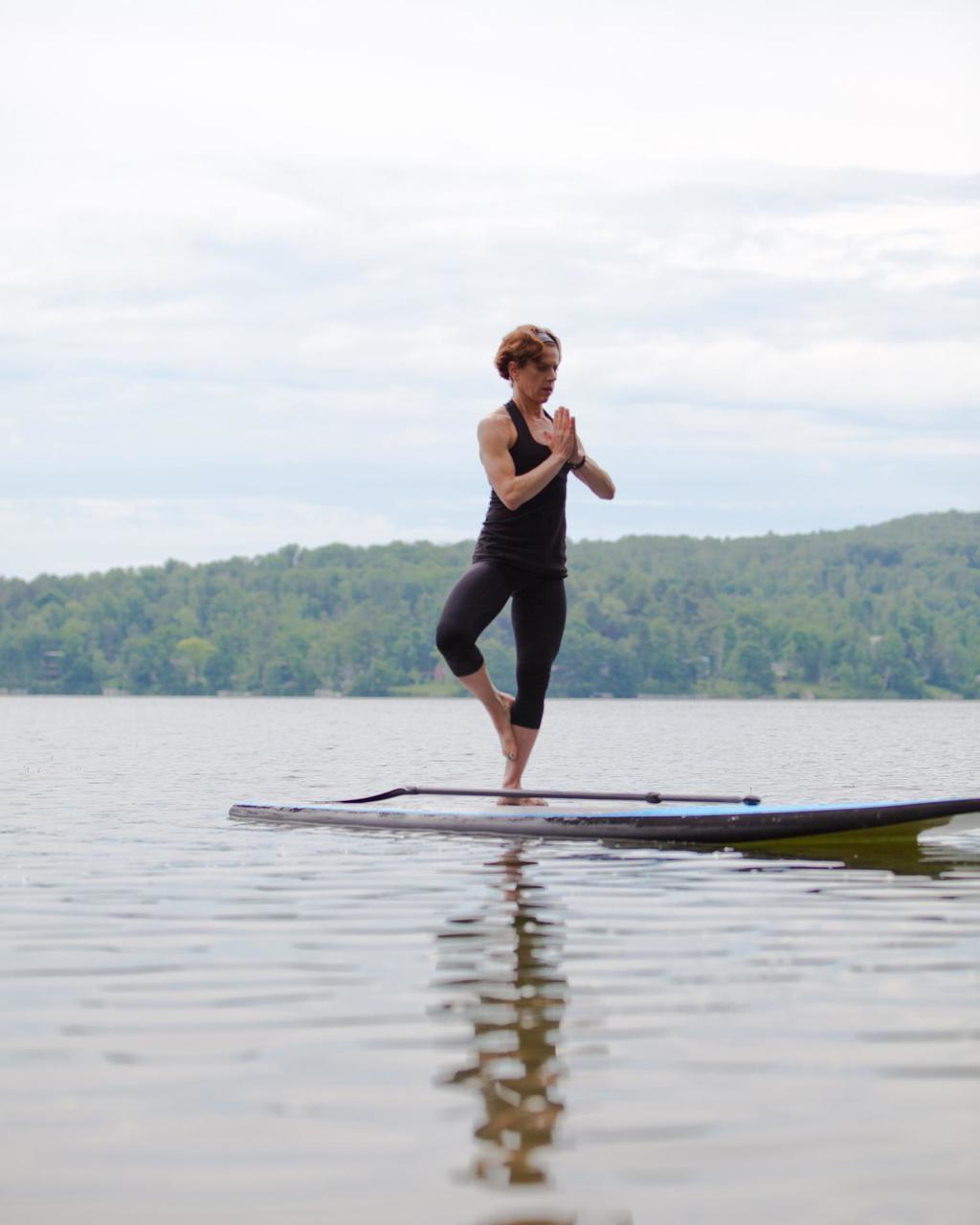 StandUp Paddleboard Yoga Lessons at Canyon Ranch